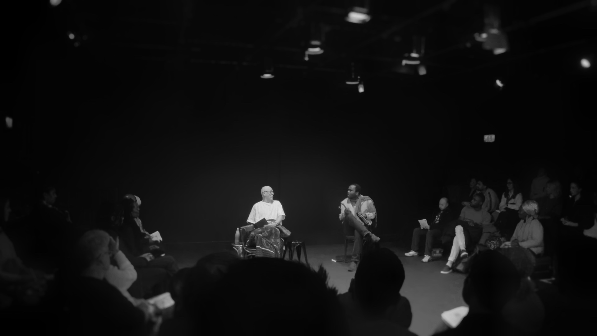 Southwark Playhouse, starring Sesughter Michael Lorchir and Mike Askew