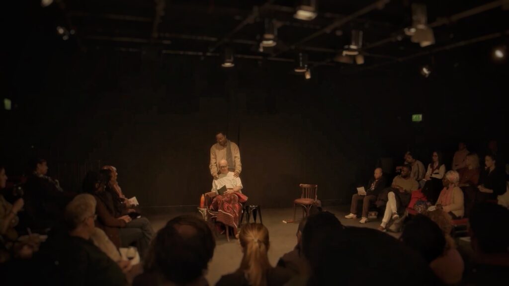 Southwark Playhouse, starring Sesughter Michael Lorchir and Mike Askew