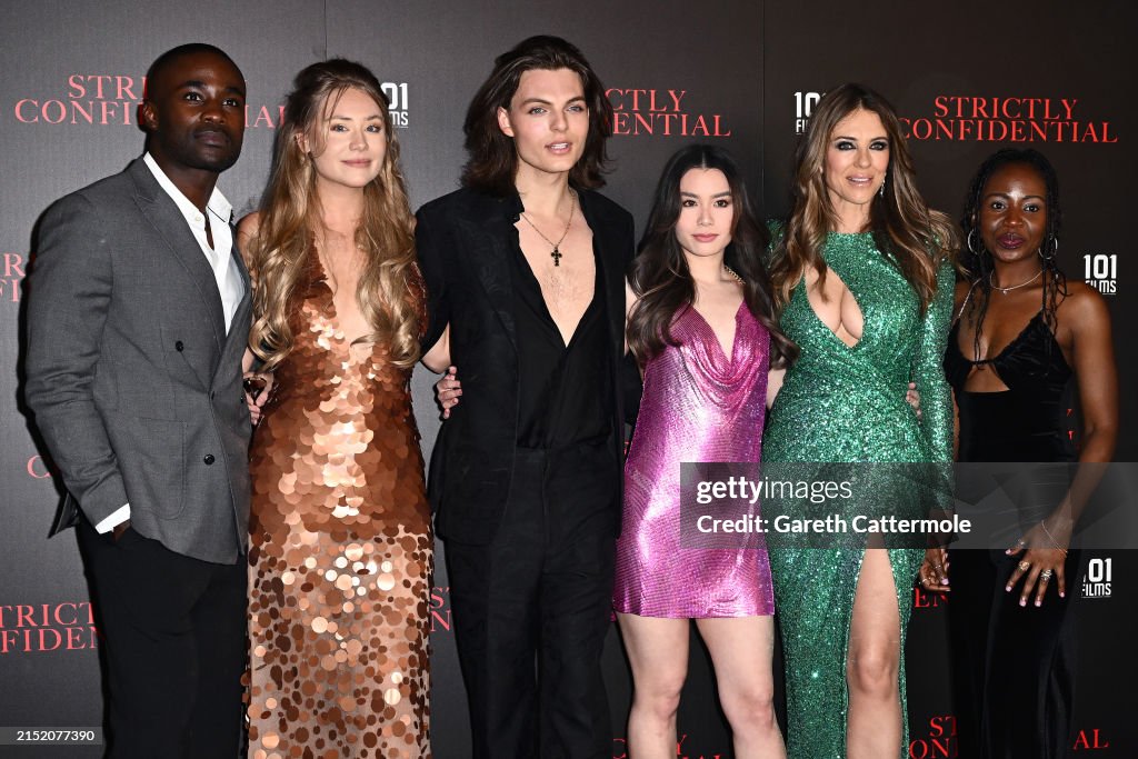 LLYRIO BOATENG, DAMIAN HURLEY, ELIZABETH HURLEY